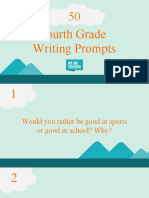 FourthGrade WeAreTeachers WritingPrompts 2