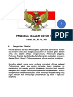 Pancasila Sebagai Sistem Filsafat