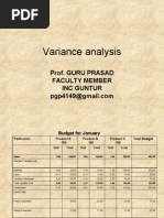 Download variance analysis by PUTTU GURU PRASAD SENGUNTHA MUDALIAR SN6120840 doc pdf