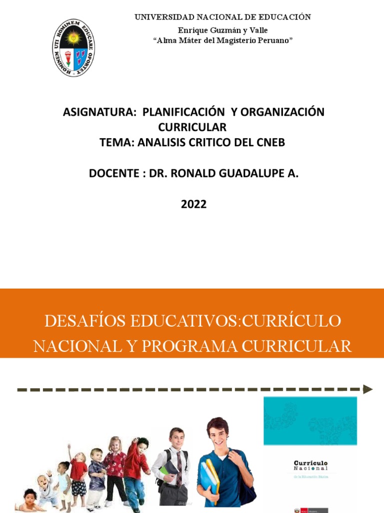Curriculo Nacional | PDF | Evaluación | Plan de estudios