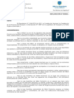 DECLARACIÓN N°15/2022 - Declaración de Interés Municipal A La Liga Quetrihue y Subcomisión de Futbol Femenino.