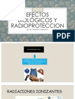 Efectos Biológicos y Radioproteccion
