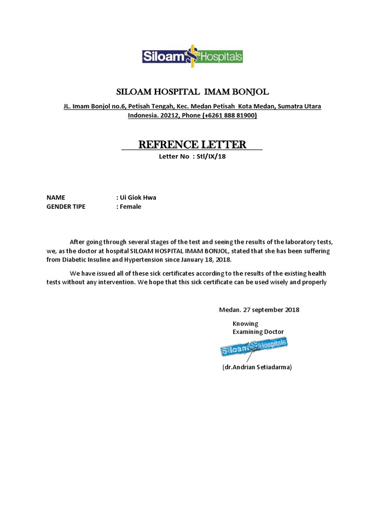 Surat Keterangan Sakit MAMA KEVIN PDF