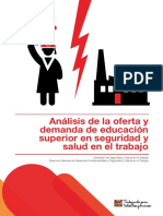 Oferta Demanda Educacion Superior SST