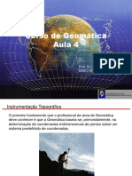 Curso Geomática: Instrumentos Topográficos