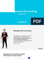 Intro To Management Accounting and Cost-Volume-Profit - With Solutions