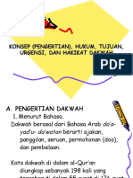 Kon Sep Dan Hukum Dakwah