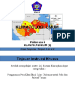 PERTEMUAN 6 - Klasifikasi Iklim