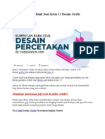 Kumpulan Soal Desain Percetakan