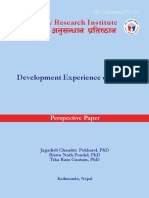 PRI11187 - Development Experience of Nepal 1.3