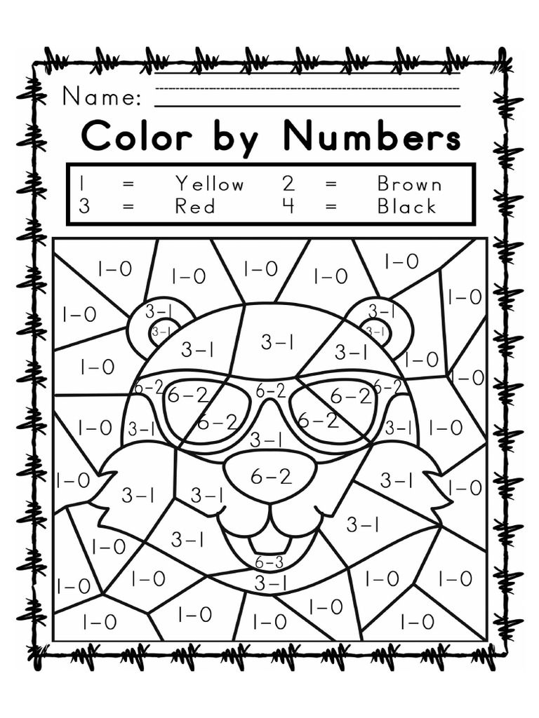 Color by Addition 1 | PDF