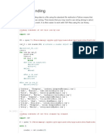 CSV File Handling