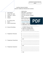 Daftar Riwayat Hidup Panwascam