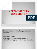 PPT Kepemimpinan Leadership