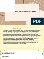 Capicio, Marianny Kenji R. - History and Equipment of Chess