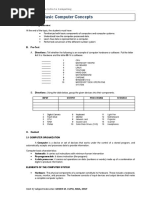 Module 3 Basic Computer Concepts