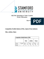  MKT 501 Week 2 Discussion 