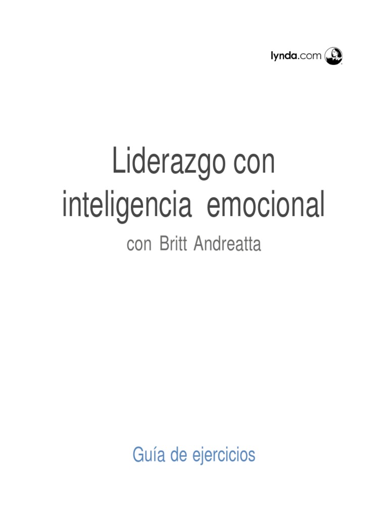 LIE Guia de Ejercicios 5 Removed | PDF | Liderazgo | Las emociones