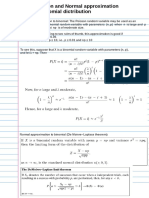 Notes - Poisson Normal Approx To Binomial