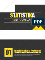 Penyajian Data Dalam Tabel Distribusi Frekuensi