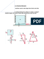 Application of Friction in Machine Elements