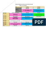 Jadual Bengkel Pemerkasaan Ju 1 2022