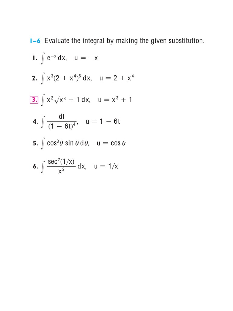 Integral Evaluation Techniques | PDF | Teaching Methods & Materials