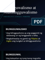 Bilingguwalismo at Multilingguwalismo