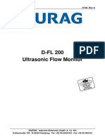 D-FL 200 Ultrasonic Flow Monitor: Durag