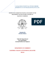 Comparative Analysis On Mutual Fund Scheme First Page001