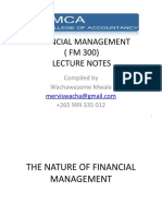 Introduction To Financial Management (Autosaved)
