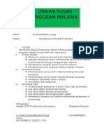 Tugas Dan Fungsi Pokok Petugas p2 Malaria 3 PDF Free