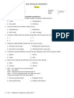 Soal PAS Kelas 3 Tema 2 - Kamimadrasah