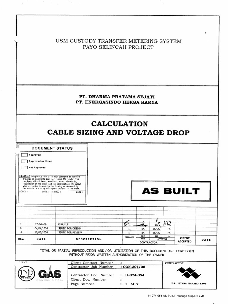 Voltage drop calc dc pdf