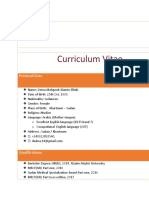 Deina M. Elfaki: Curriculum Vitae