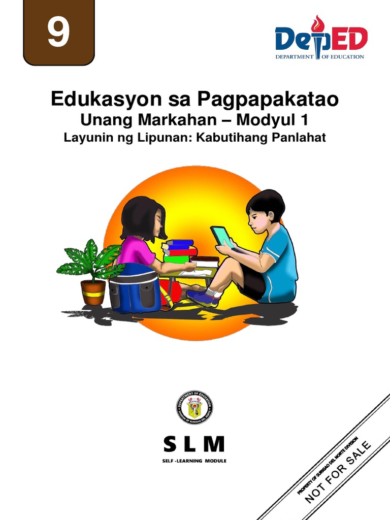 A Grade 9 ESP Q1M1 Teacher Final | PDF