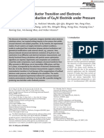 Advanced Science - 2018 - Tang - Metal To Semiconductor Transition and Electronic Dimensionality Reduction of Ca2N