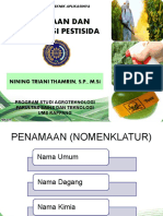 Penamaan Dan Formulasi Pestisida