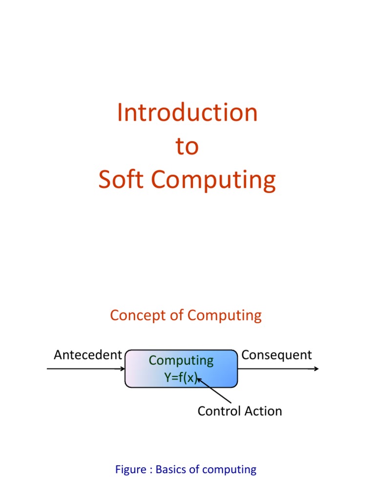 Soft Computing | PDF | Fuzzy Logic | Set (Mathematics)