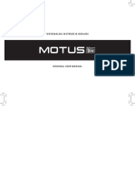 Instrukcja Motus PRO 10 Sport 18.2