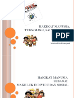 2 Hakikat Manusia, Teknologi, Sains Dan Seni