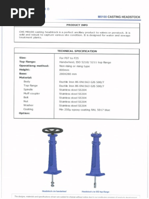 Casting Headstock