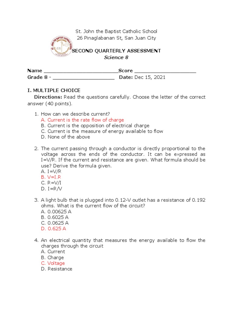 Science 8 Key Answer 2nd | Download Free PDF | Earthquakes | Typhoon