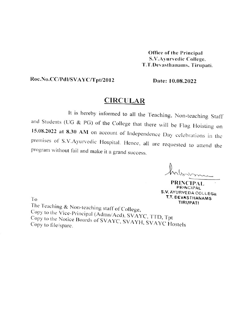 Flag Hoisting Circular Aug 2022 PDF