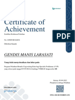 Certificate Kemnaker Copywrting