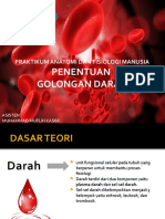 Penentuan Golongan Darah