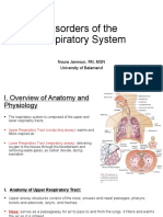 Disorder of Respiratory System