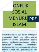 Konflik Sosial Menurut Islam