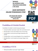 Kepentingan Matematik Dalam STEM - Bengkel KAGUMM