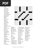 Crossword 1